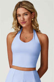 The Boost Halter Crop Top