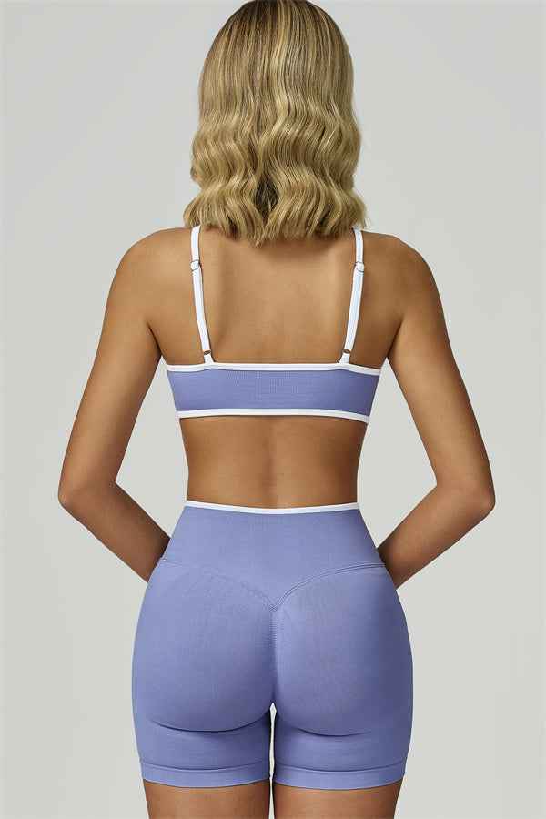 The Prime Line Sports Bra Shorts 2-Piece Set