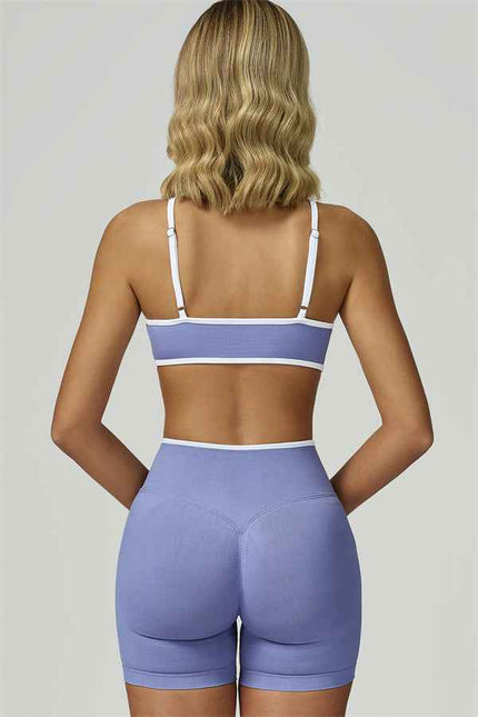 The Prime Line Sports Bra Shorts 2-Piece Set