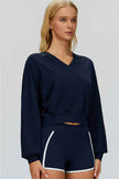 The Whisper V-Neck Hoodie