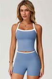 The Quest Cross Back Crop Top