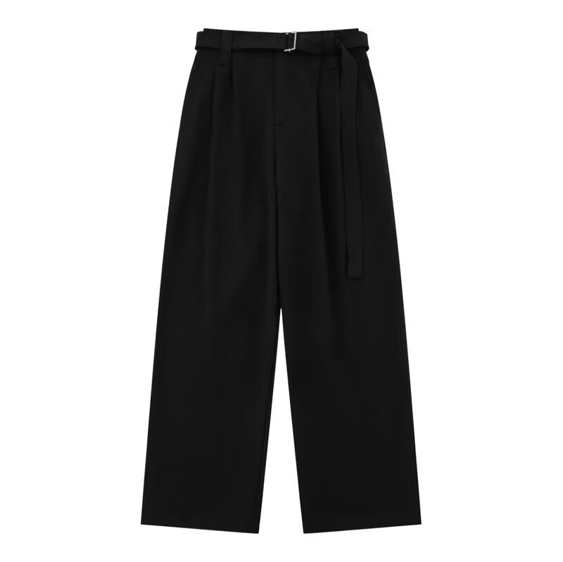 Loose Leisure All-matching Draping Straight Trousers