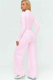 The Twirl Zip Jacket Sports Bra New Straight Leg Pants 3-Piece Set