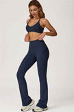 The Lily Sports Bra Flared Leggings 2-Piece Set