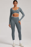 The Elevate Long Sleeve Crop top