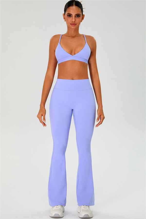 The Ember Sports Bra Flared Leggings 2-Piece Set