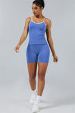 The Elevate New Crop Top Shorts 2-Piece Set