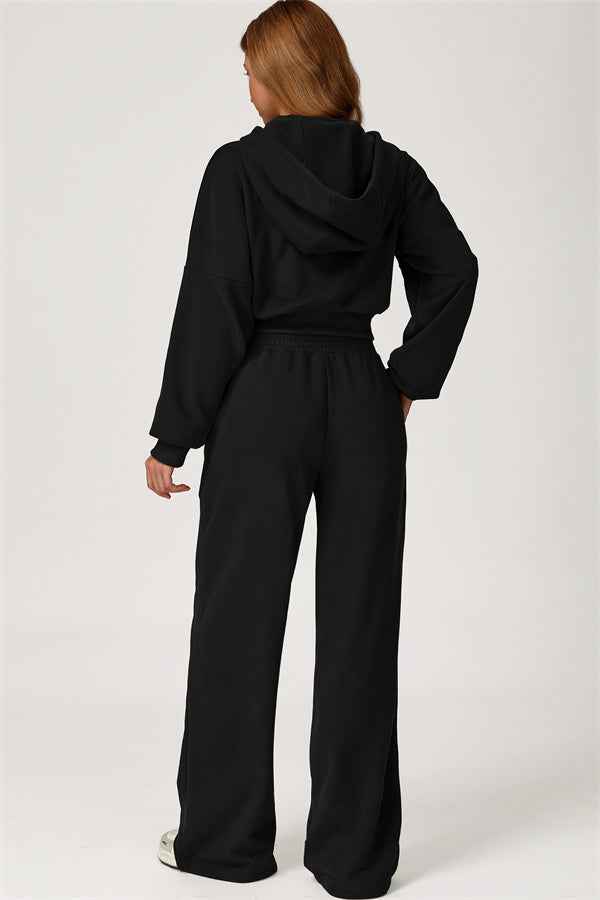 The Axis Crop Hoodie