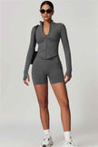 The Delight Jacket Shorts 2-Piece Set