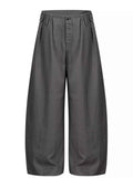 Men's Striped Wide-Leg Pants