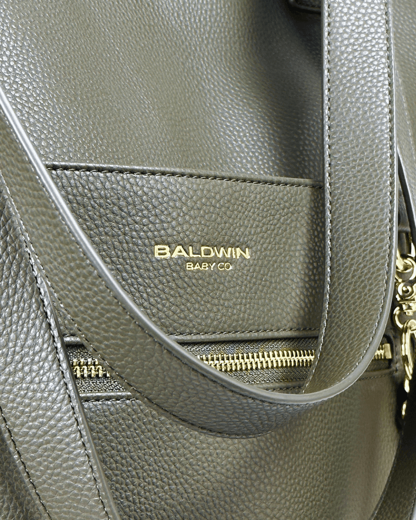 The Lillian Diaper Bag - Palmetto