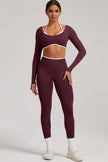 The Elevate Long Sleeve Crop top