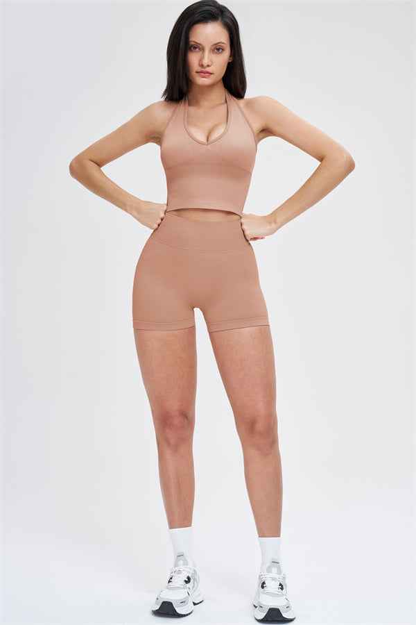 The Whim Sports Bra Shorts 2-Piece Set