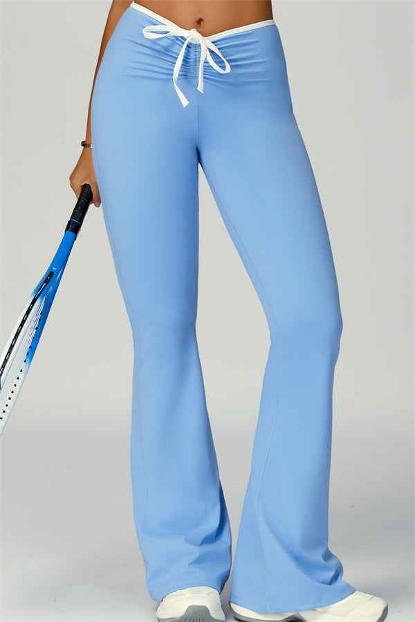 The Skyline Flared Tie Leggings