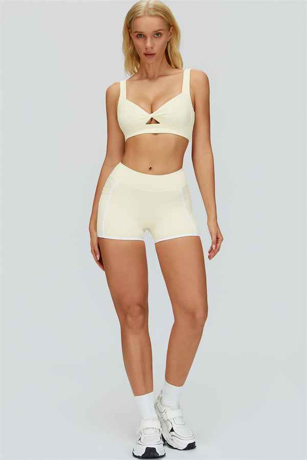The Whisper Sports Bra Shorts 2-Piece Set