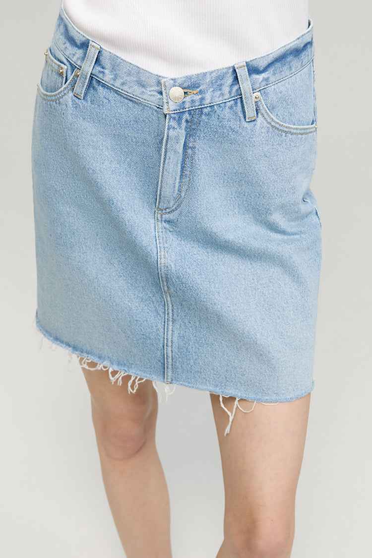 V-Waist Mini skirt HJ811