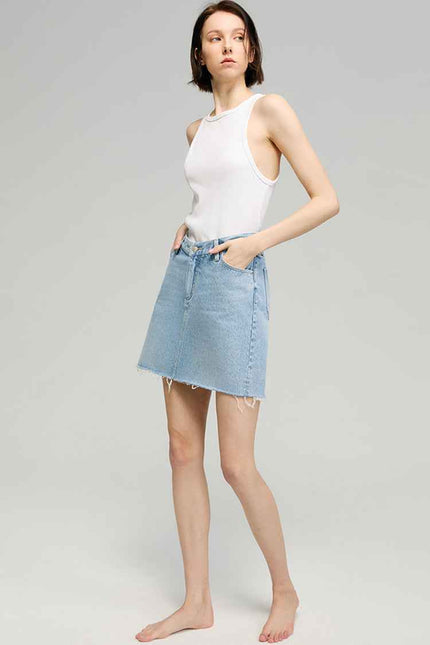 V-Waist Mini skirt HJ811