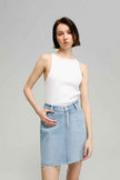 V-Waist Mini skirt HJ811