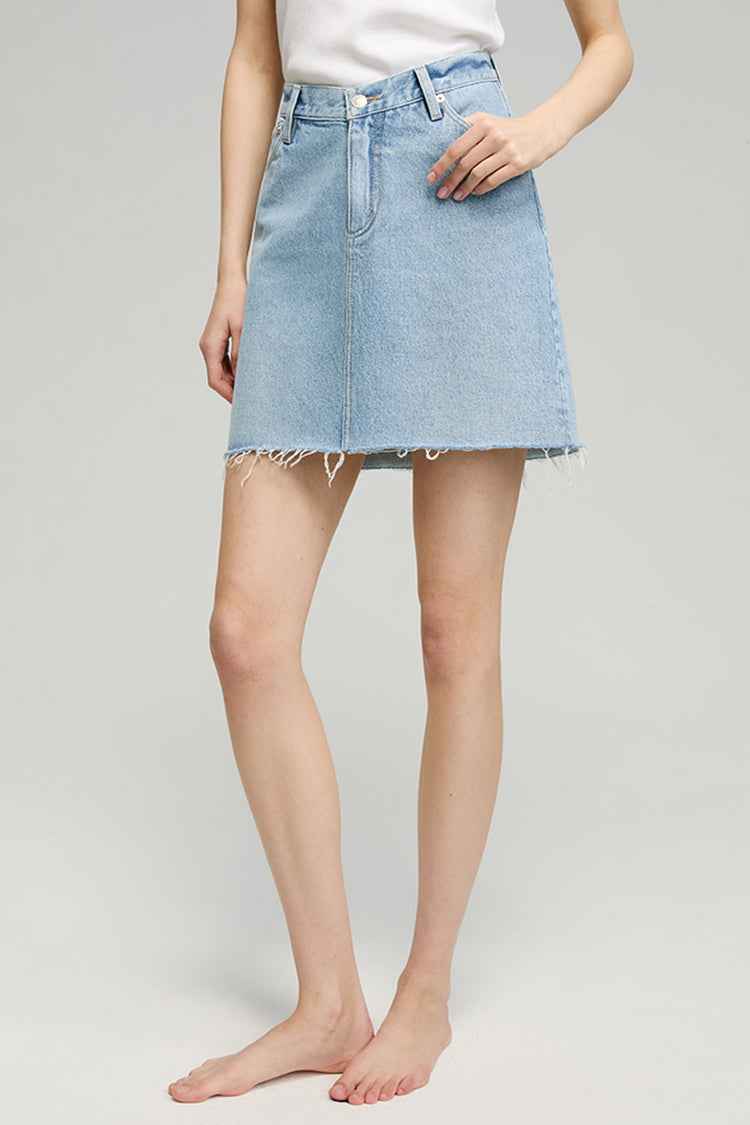 V-Waist Mini skirt HJ811