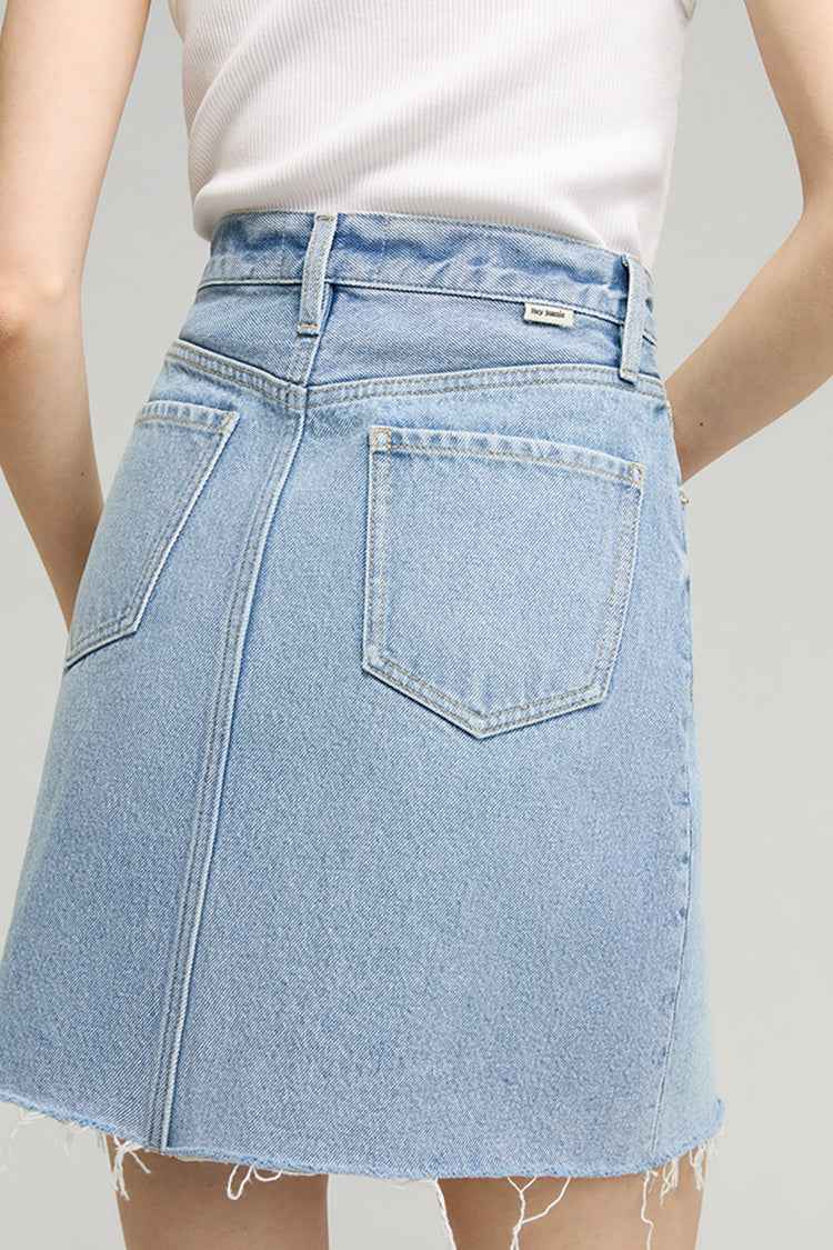 V-Waist Mini skirt HJ811