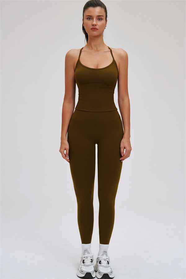 The Svelte Cross Back Tank Top