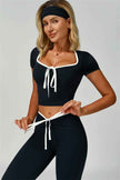 The Skyline Tie Top