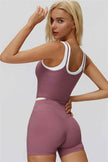 The Canyon Crop Tank Shorts 2-Piece Set