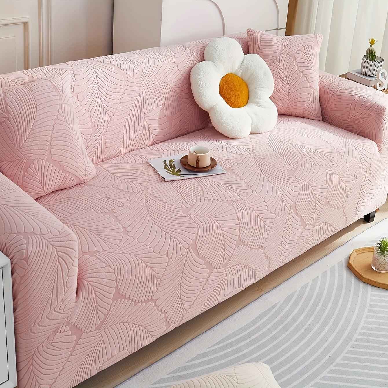 Premium Stretch Gray Couch Cover | Durable, Non-Slip & Versatile