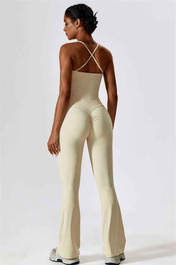 The Lily Belle Sports Bra Flared Leggings 2-Piece Set