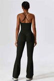 The Lily Belle Sports Bra Flared Leggings 2-Piece Set