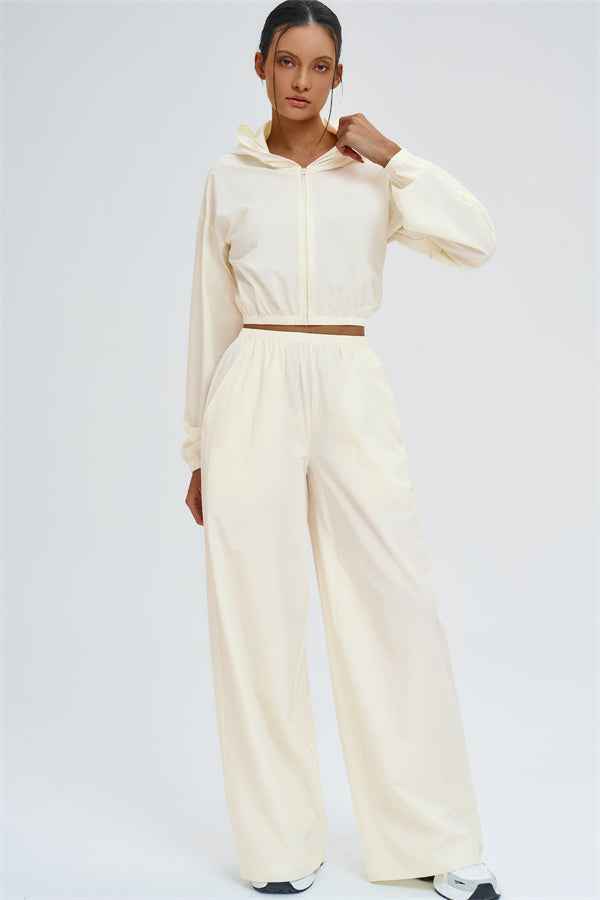 The Svelte UV protection Crop Hoodie