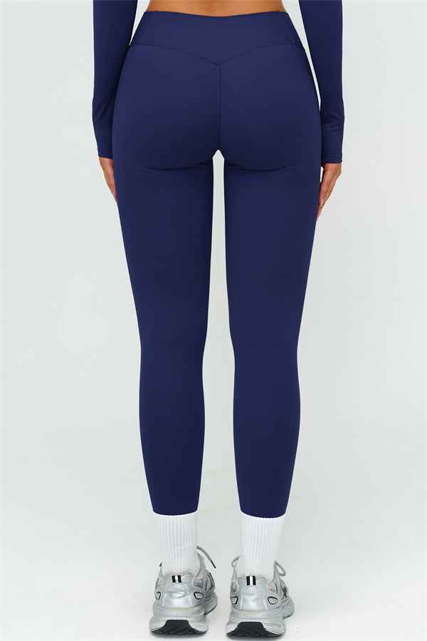 The Lushness Long Sleeve Crop top Leggings 2-Piece Set