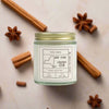 New York - Cinnamon Chai Scented Candle - Coconut Apricot Wax