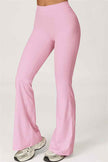 The Axis Crop Top Flared Leggings 2-Piece Set