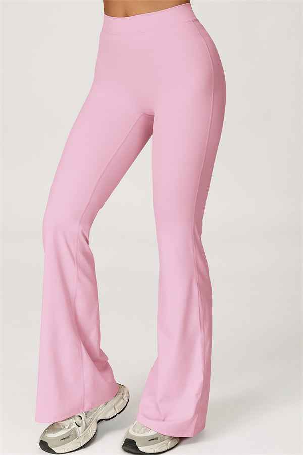 The Axis Crop Top Flared Leggings 2-Piece Set