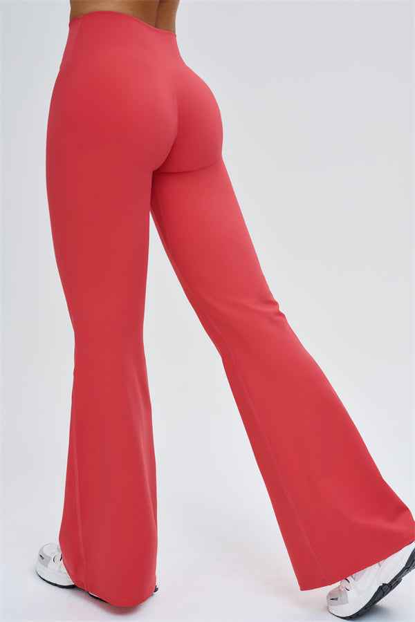 The Slate Y-Back Top Flared Leggings 2-Piece Set