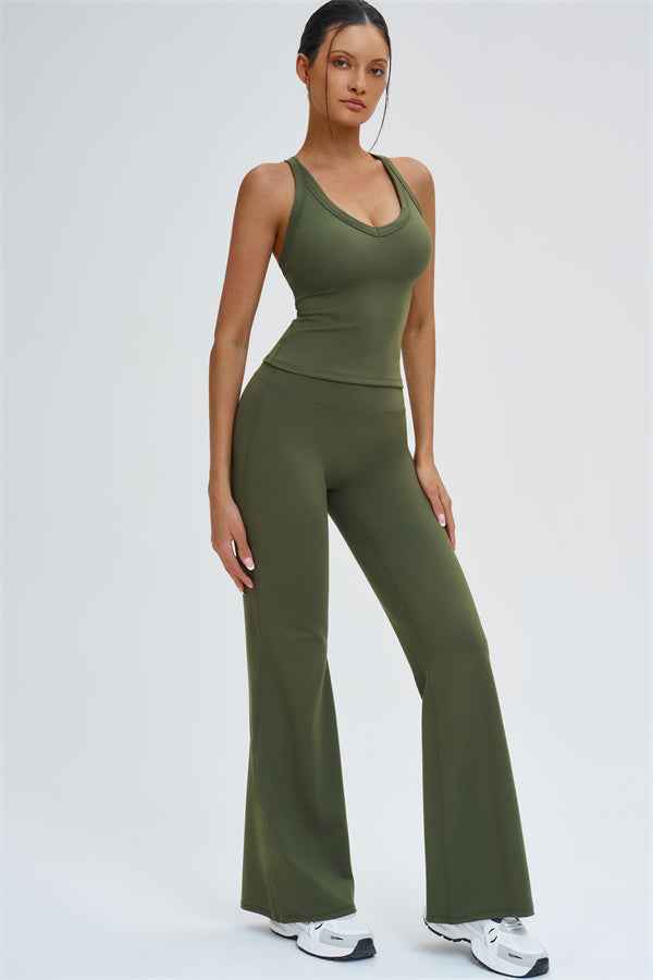 The Slate Flared Leggings