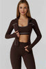 The Venus Zip Top Sports Bra Leggings 3-Piece Set
