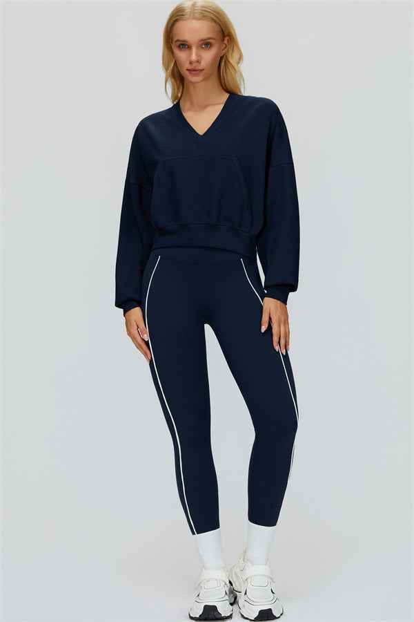 The Whisper V-Neck Hoodie