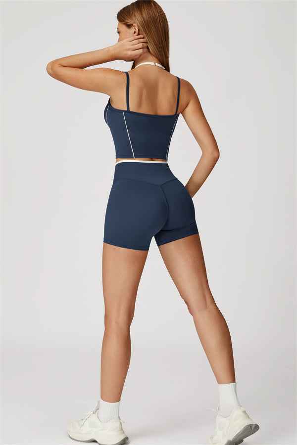 The Radiant Crop Top Shorts 2-Piece Set