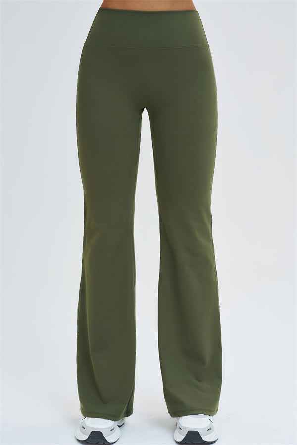 The Slate Y-Back Top Flared Leggings 2-Piece Set