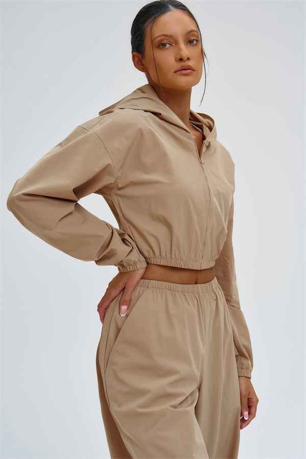 The Svelte UV protection Crop Hoodie