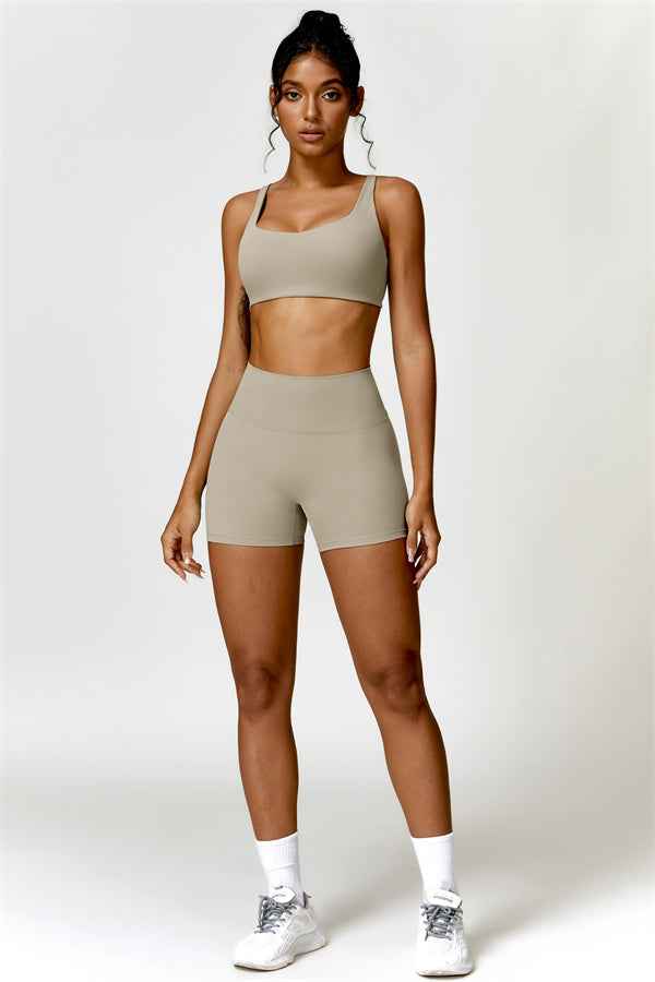 Olivia Sports Bra Shorts 2-Piece Set