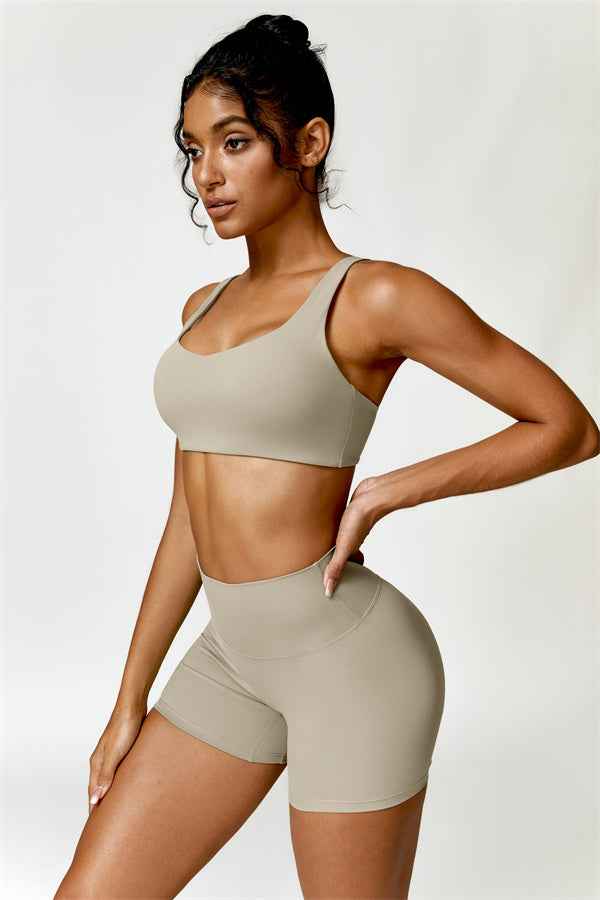 Olivia Sports Bra Shorts 2-Piece Set