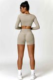 Olivia Crop Top Shorts 2-Piece Set