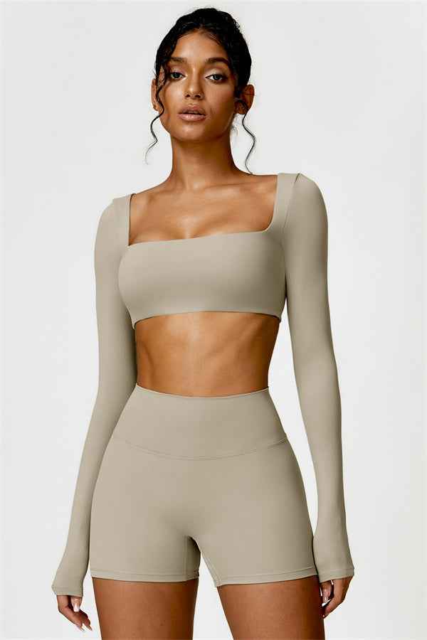 Olivia Crop Top Shorts 2-Piece Set
