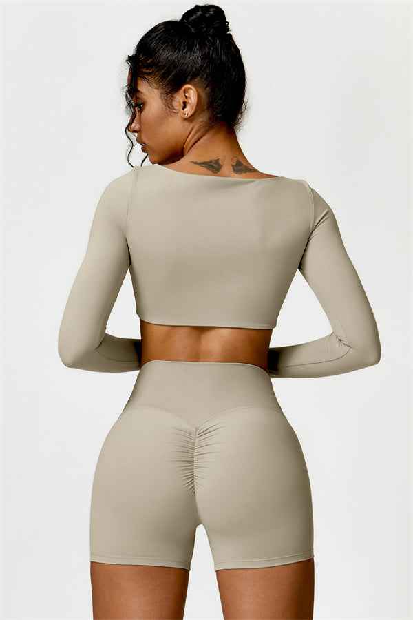 Olivia Crop Top Shorts 2-Piece Set