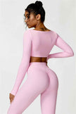 Olivia Crop Top Leggings 2-Piece Set