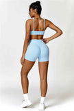 Olivia Sports Bra Shorts 2-Piece Set