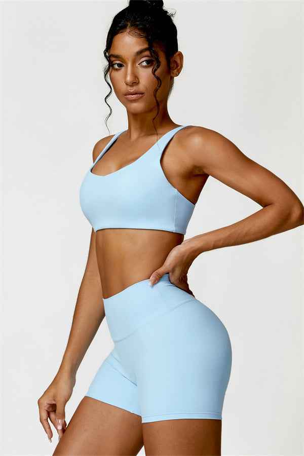 Olivia Sports Bra Shorts 2-Piece Set